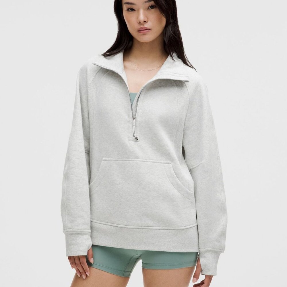 NWT Lululemon Scuba Oversized Funnel Neck Half Zip Size M/L